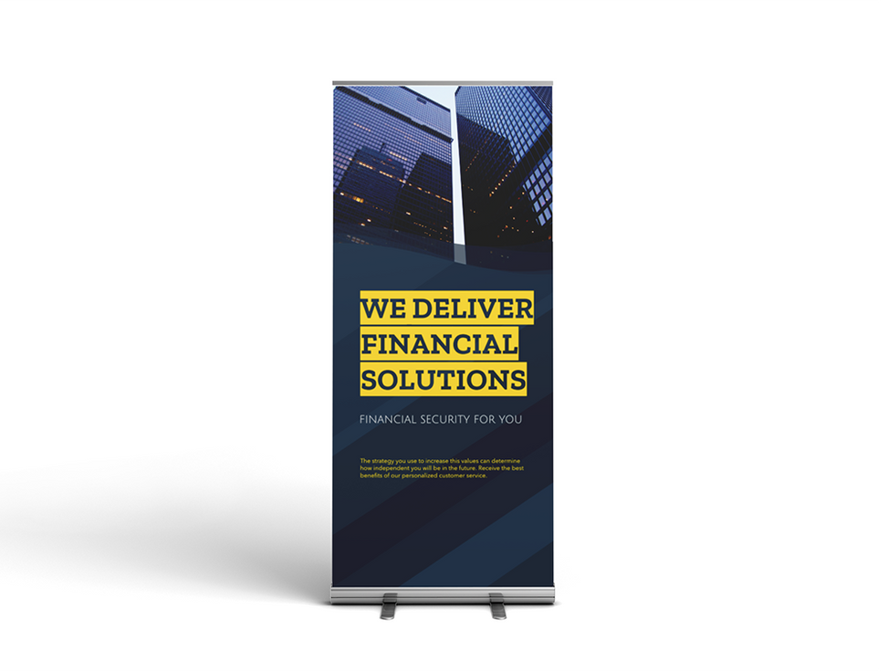Retractable Indoor Banner