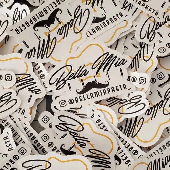 Sticker Glossy White