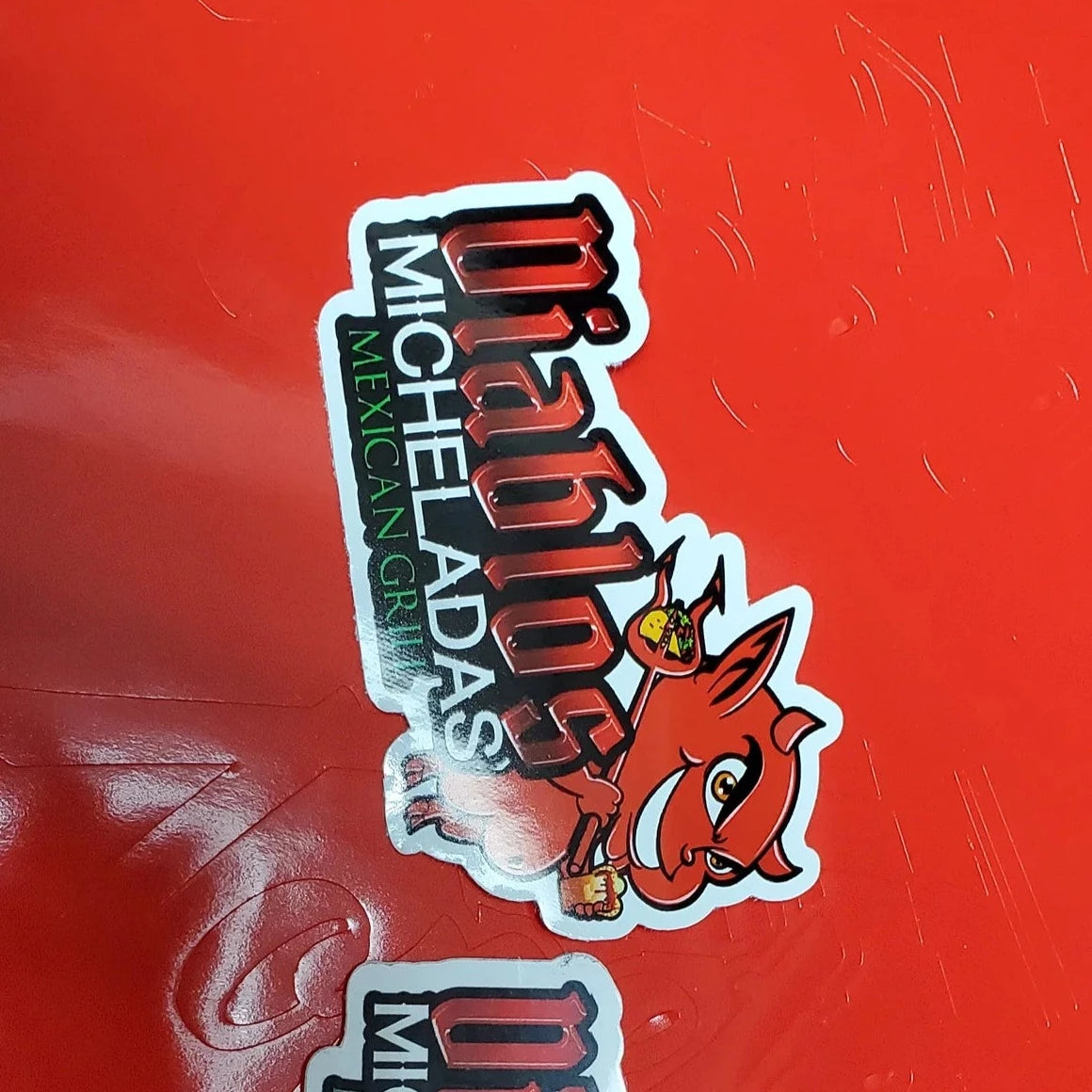 Sticker Glossy White