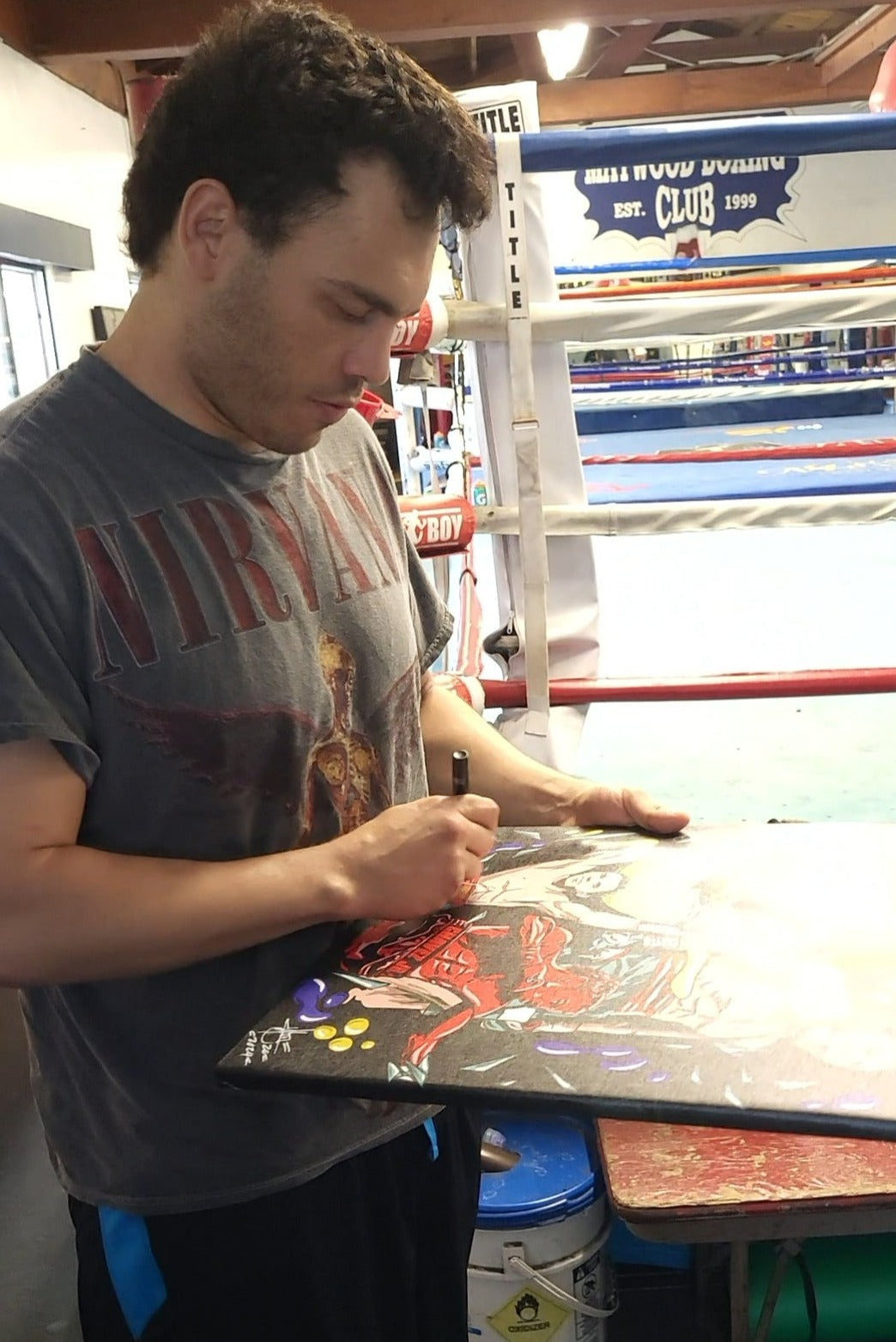 Julio Cesar Chavez Jr Canvas print