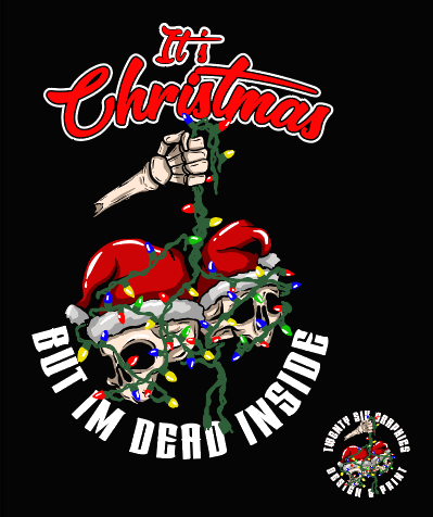 It's Christmas but in dead inside